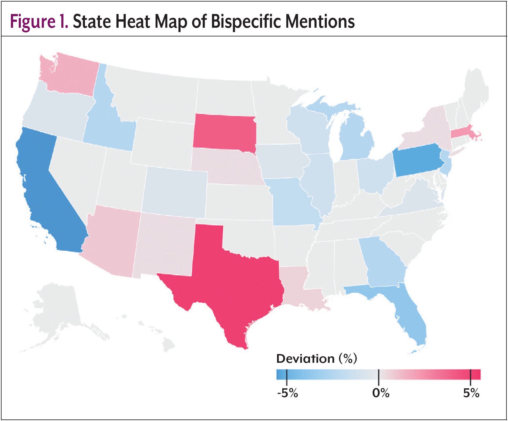 Bispecific Mentions by Physician Zip Code in Texas