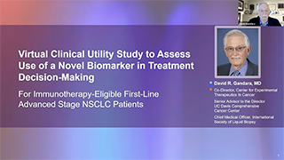 Virtual Clinical Utility Study to Assess Use of a Novel Biomarker in Treatment Decision-Making